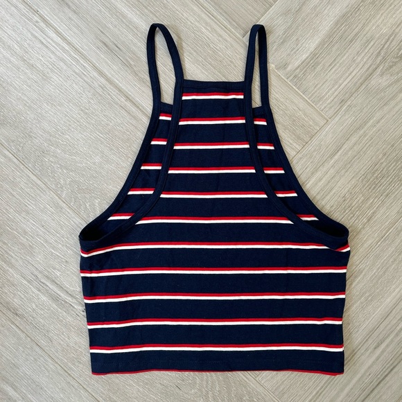 H&M Divided Racerback Cropped Tank Top Small - Picture 2 of 3